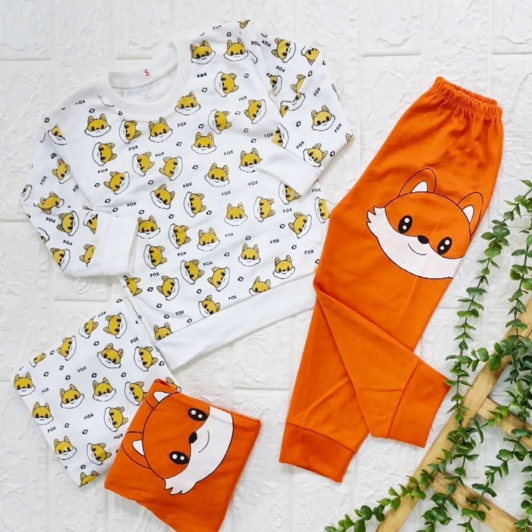 بلوز شلوار اسپرت طرح روباه